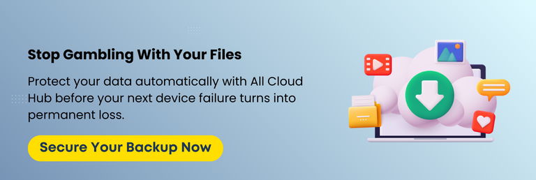 Stop Gambling With Your Files