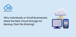 Why Individuals or Small Businesses Need the Best Cloud Storage for Backup (Not File Sharing)