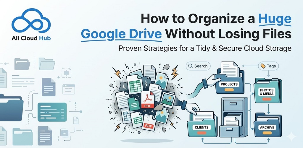 How to Organize a Huge Google Drive Without Losing Files