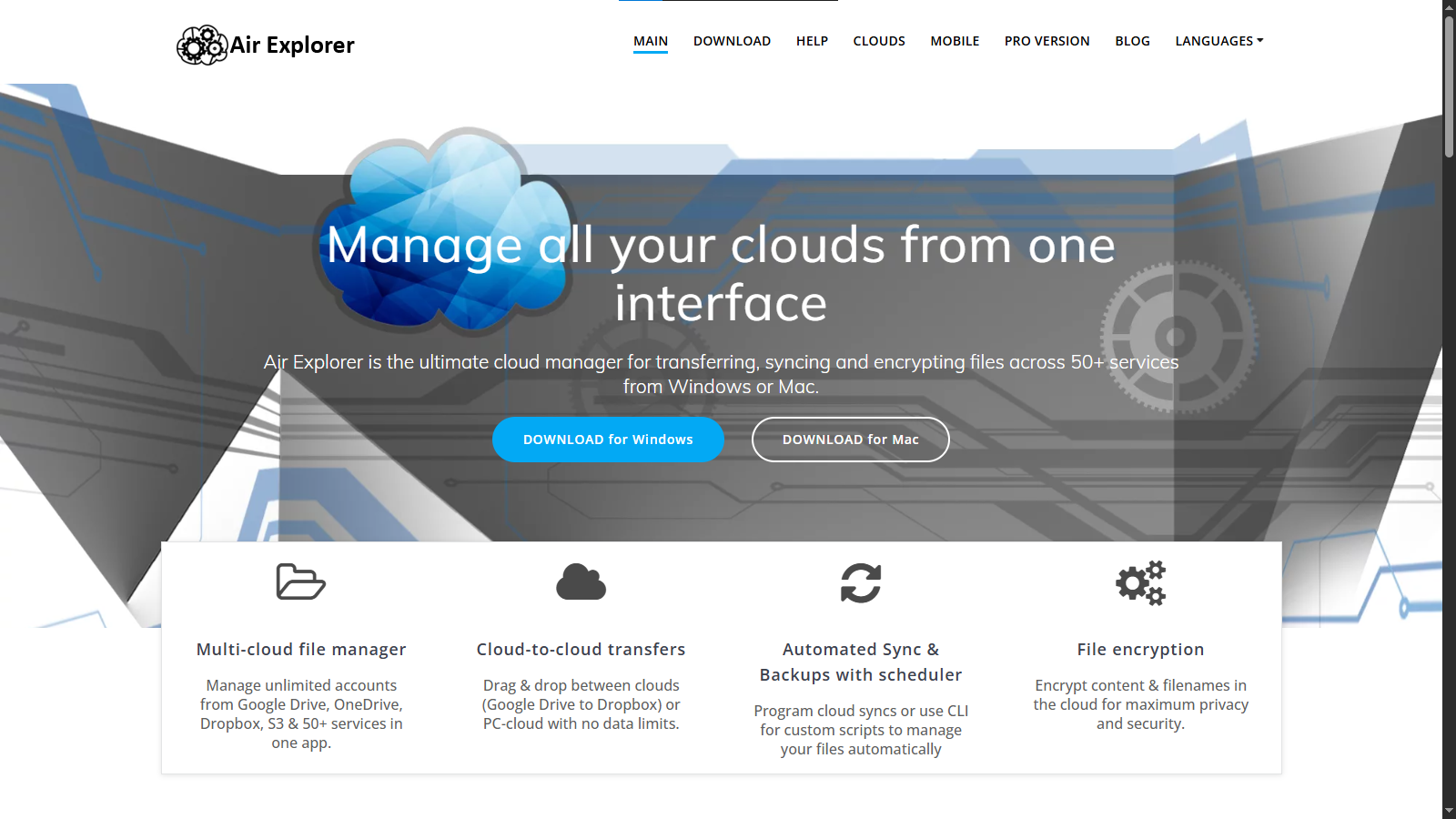 Air Explorer — Best Desktop Alternative to MultCloud